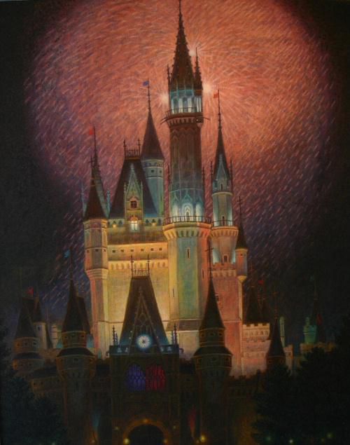見事な小関健一画伯の「ディズニーランド」
