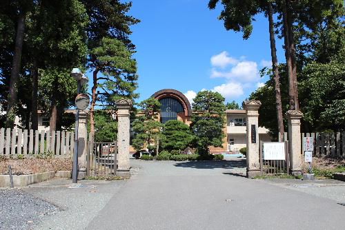 結城豊太郎先生の母校山形中学（現山形東高校）を訪問