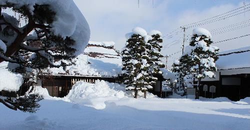 いよいよ冬本番　どっさりと雪