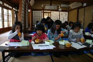 できたあ～　「かぼちゃのランタン」