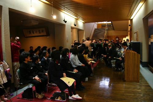 秋まつり書道展・中学生ふるさとづくり作文コンクール表彰式