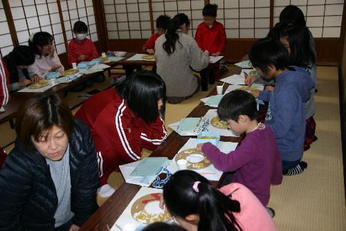 土曜自由塾に中学生のボランティア