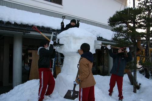 いよいよ今日です　記念館冬まつり