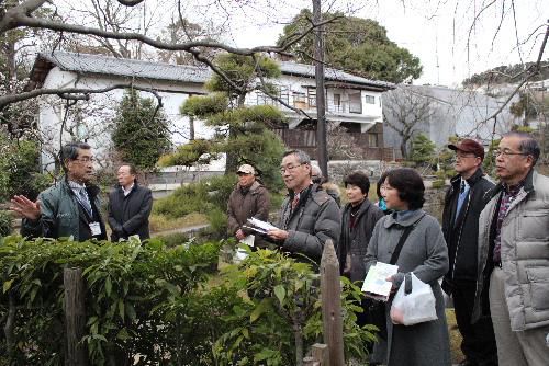 小田原　電力王松永安左ェ門の老欅荘と松永記念館を見学　研修旅行その２