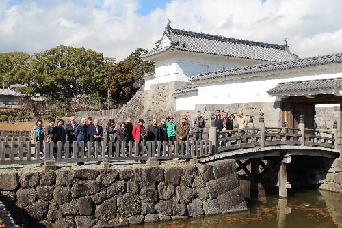 戦国時代の中心　小田原城を見学