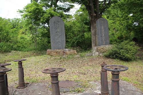 上水道敷設記念の「水分（みくまり）神社」の水神祭