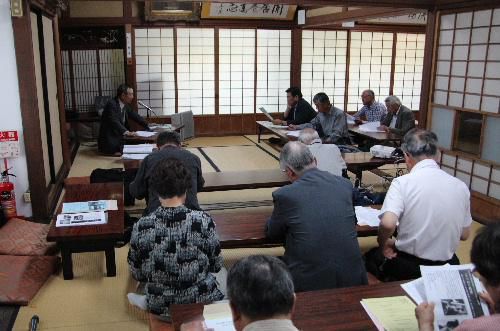 平成２８年度結城豊太郎記念館友の会総会　研修は織田の殿様と高畠をひも解いた「きつねと殿様」 