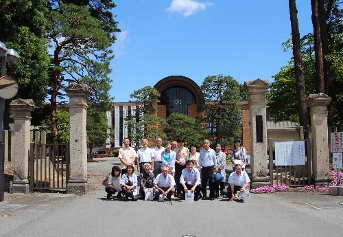 今年度第１回臨雲講座「結城先生ゆかりの地をめぐる」　山形東高、教育資料館　銀山温泉