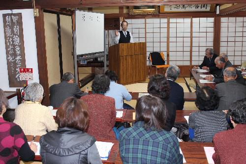 今年の「大人の論語教室」が終わる　交流会も盛大に