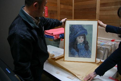 南陽市出身の故小関賢一画伯の作品