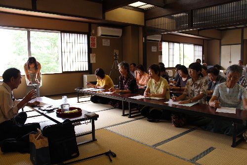 第2回ふるさと講座 久しぶりの元筑波大学教授武田正先生の講演