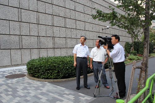結城翁の往年の活躍を偲ぶ
