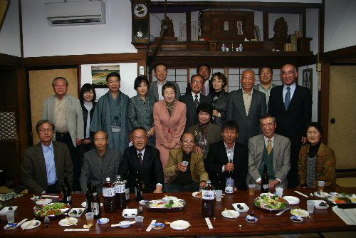 盛り上がった祝賀会