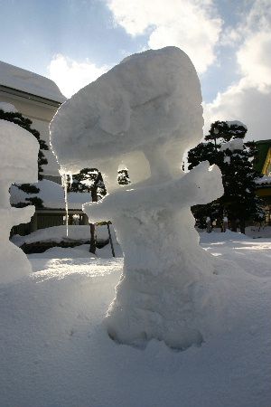 積雪30cm でも春が近い?