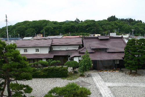 雨上がりの鮮やかな深い緑の烏帽子山公園