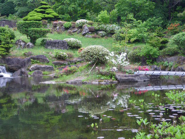 三百坊の庭園