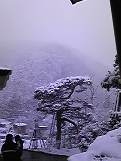 昨日の白布温泉