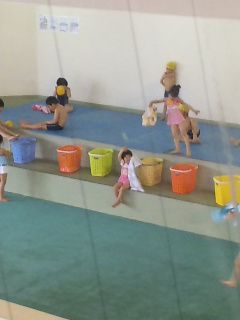 ★石屋のおっか★　スイミング体験♪