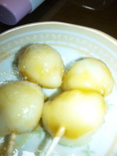 ★石屋のおっか★おつきみだんご
