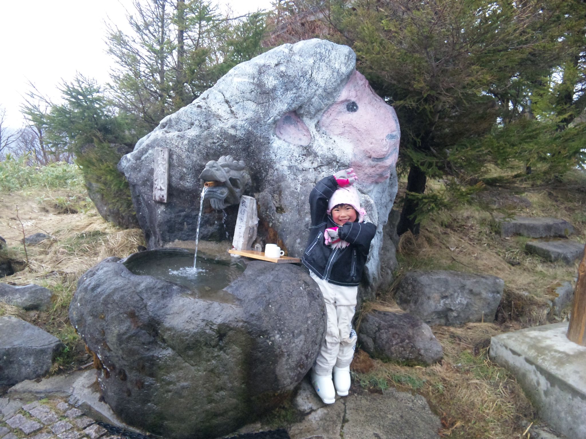 ★石屋のおっか★天元台にて