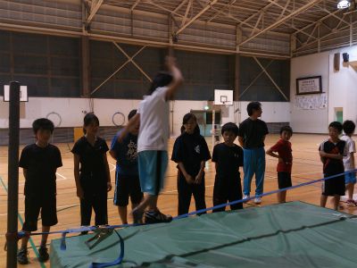 ★石屋のおっか★スキーの夏トレの１コマ