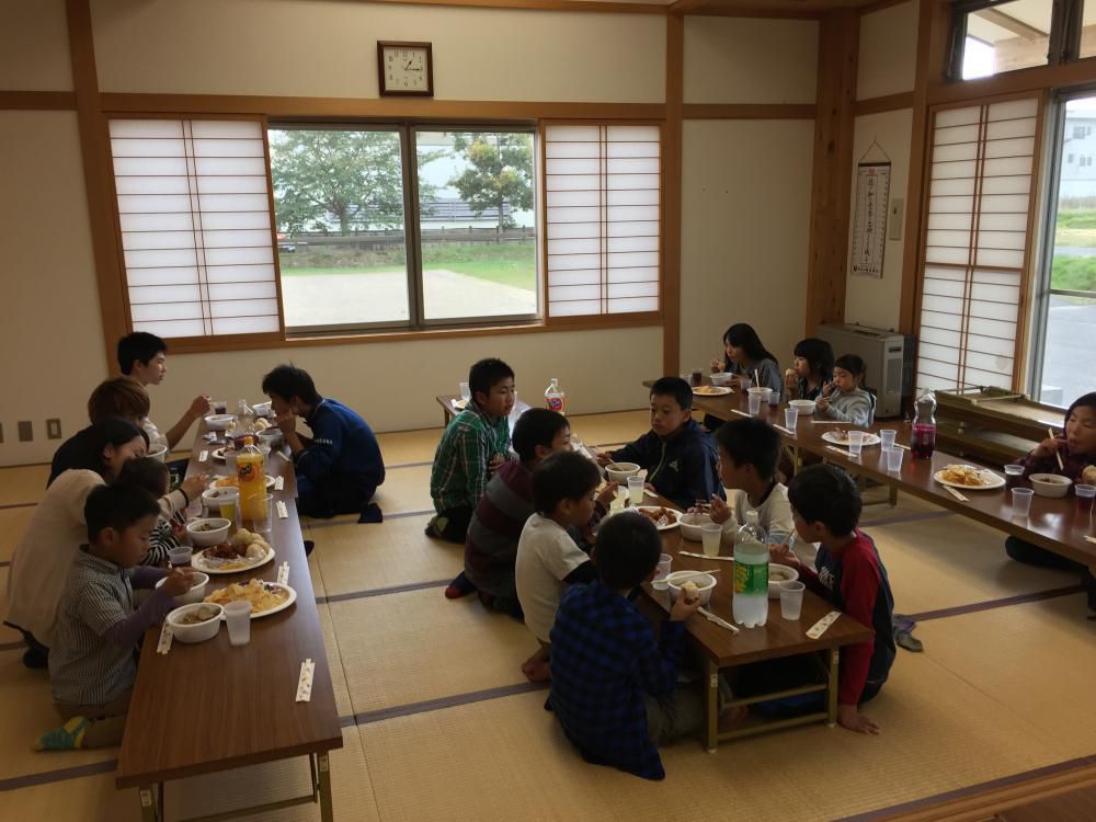 ★石屋のおっか★飯豊ジュニアレーシング芋煮会