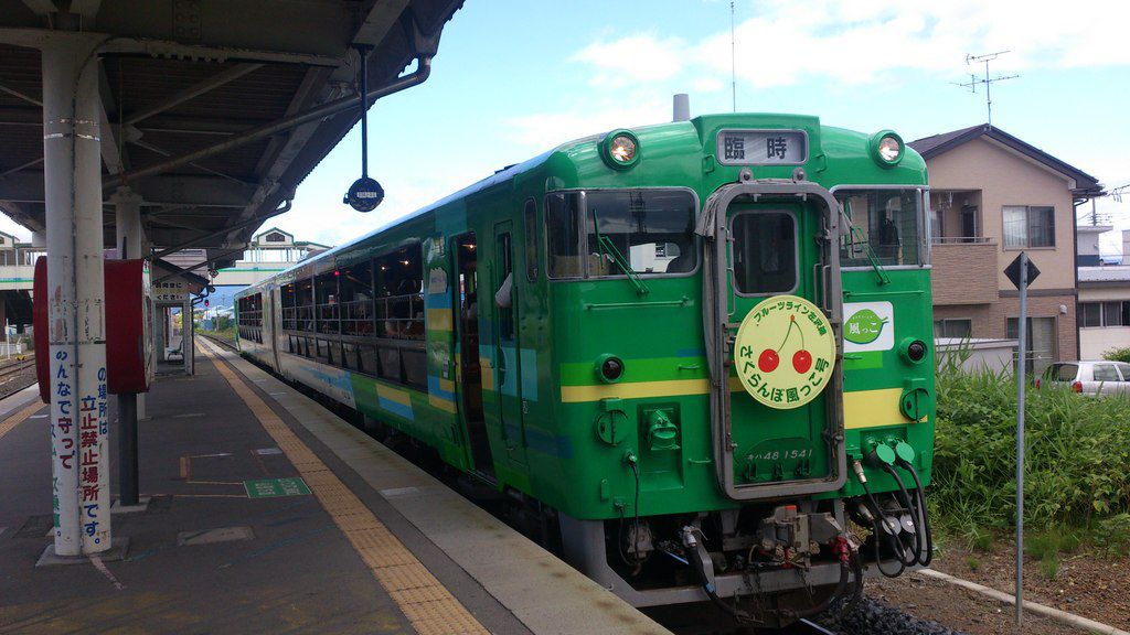 左沢線にトロッコ風列車が走ります！