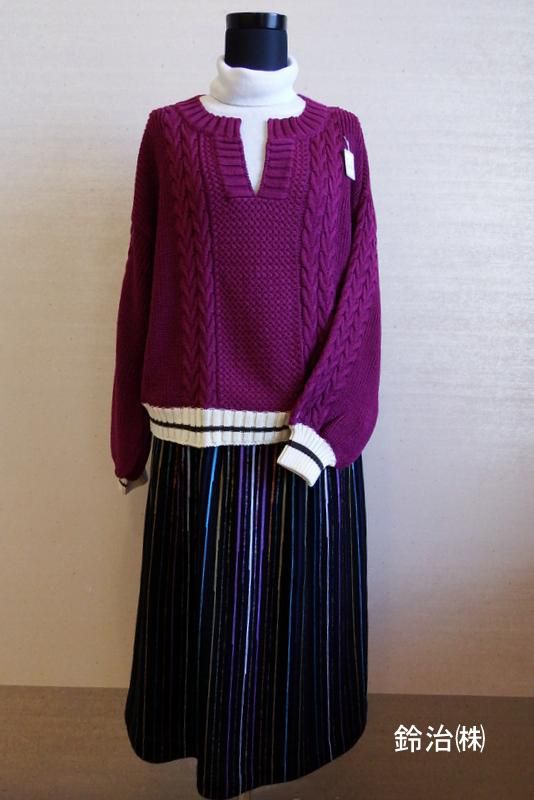 わが町自慢のファッションニット《１月のYamanobe　Knit》