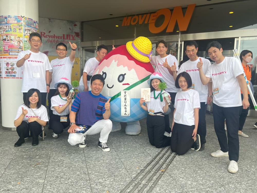 「東北お笑いフェス」にすだまりんちゃんが応援に行きました！