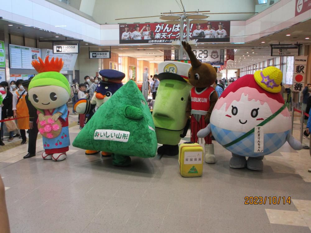 「やまがたえきまちなかマルシェ」に行ってきました！
