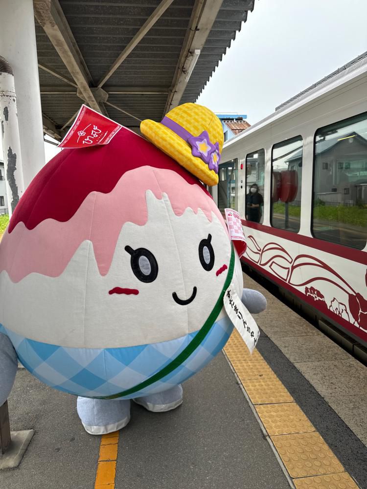 「サクランボひなび」のお見送りをしました！