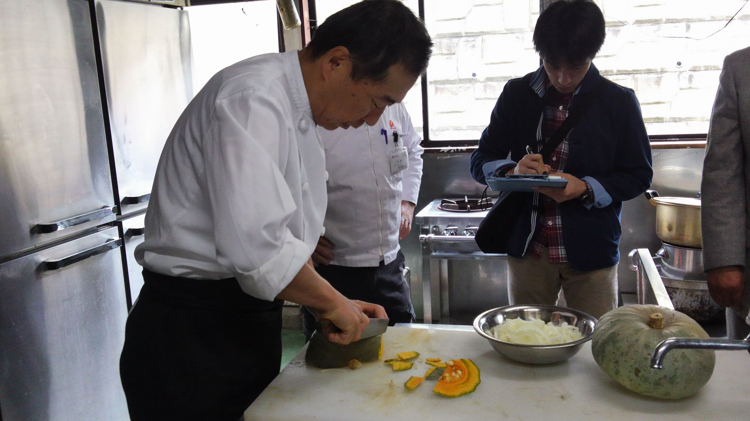 蔵王かぼちゃのスープを作ろう！