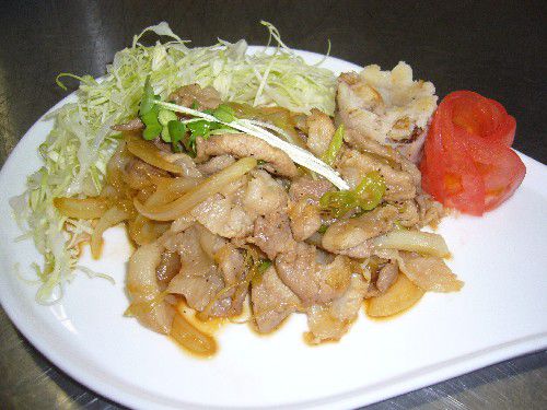 ☆味よし「ランチに、しょうが焼き定食も！」