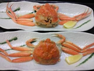 ★味よし「冬の食を楽しもう!!　カニ・鶏だんご・鴨鍋」