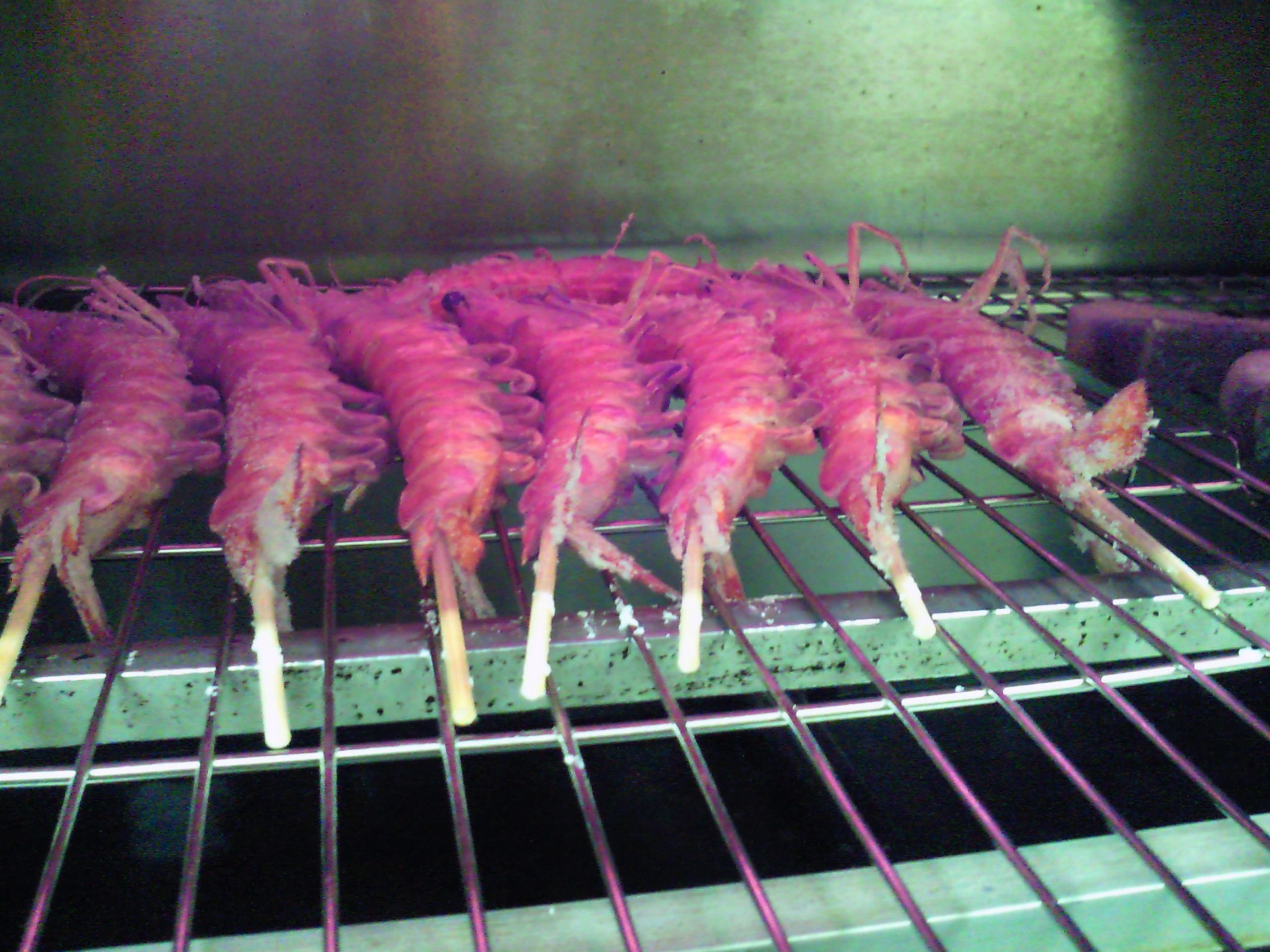 ★味よし「車海老（くるまえび）の塩焼きです！！」