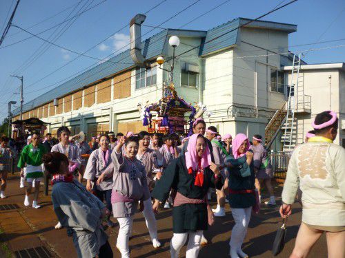 ★味よし「やっぱり夏はお祭り＆神輿だね！！」
