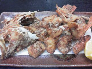 ★味よし「春ですね！旬の鮮魚（笠子）を唐揚げで！！」