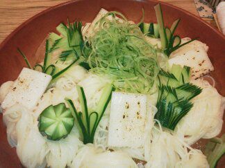 ★味よし「あれ？冷麺じゃなくて・・・そうめん？（笑）」