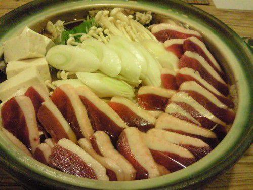 ★味よし「お鍋のご紹介！鴨（かも）鍋です♪」