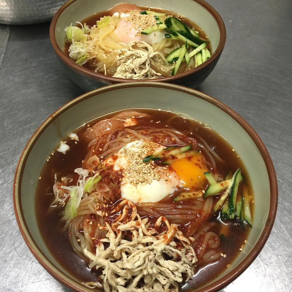 ★味よし「好評発売中！！冷麺です(^^♪」