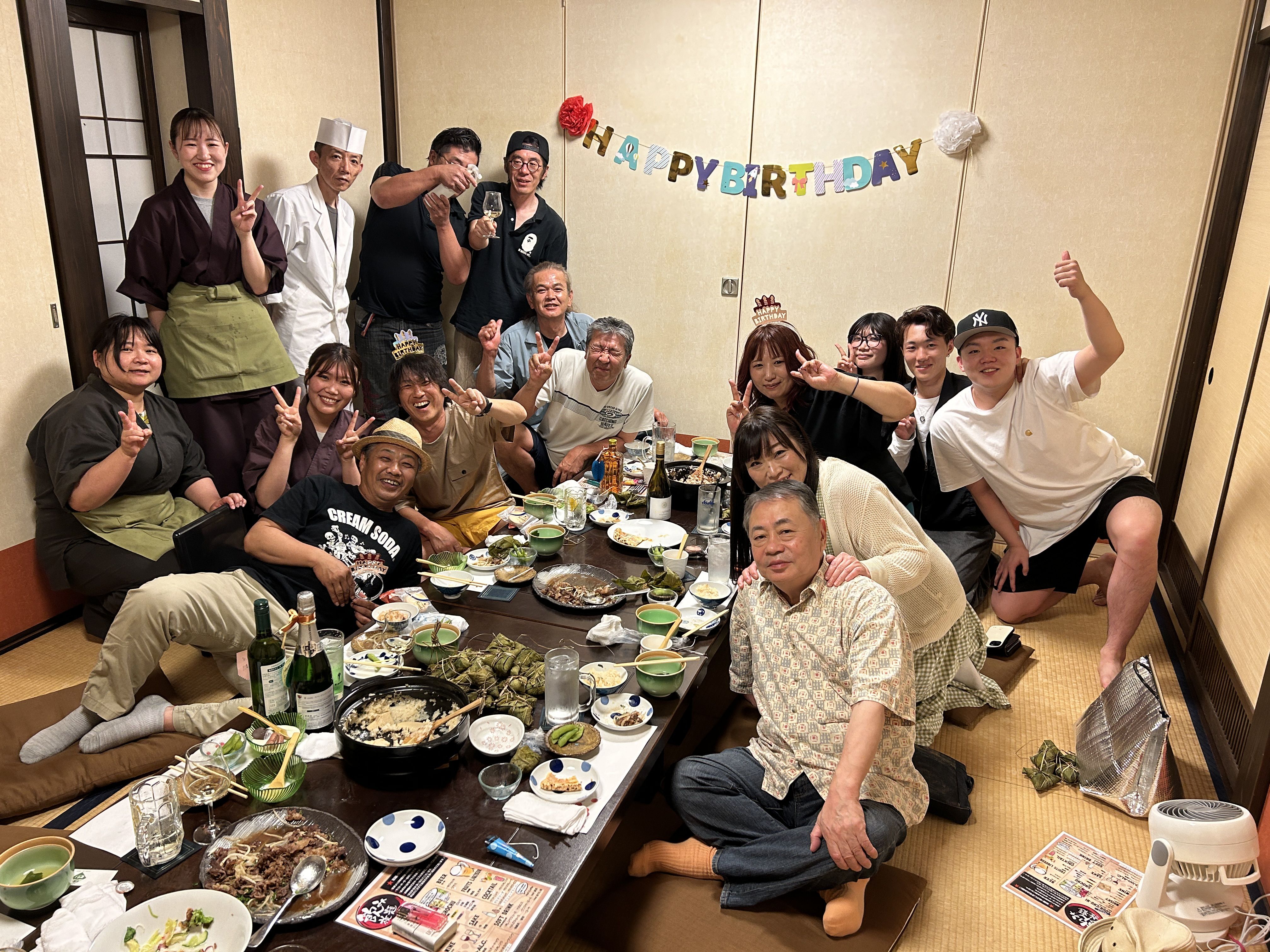 ★味よし「ご来店ありがとうございました（^人^）」、