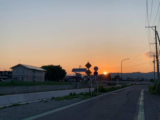 夕焼け