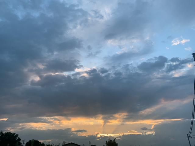 夕日