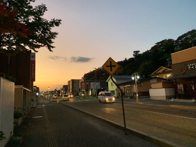 秋の夕暮れ