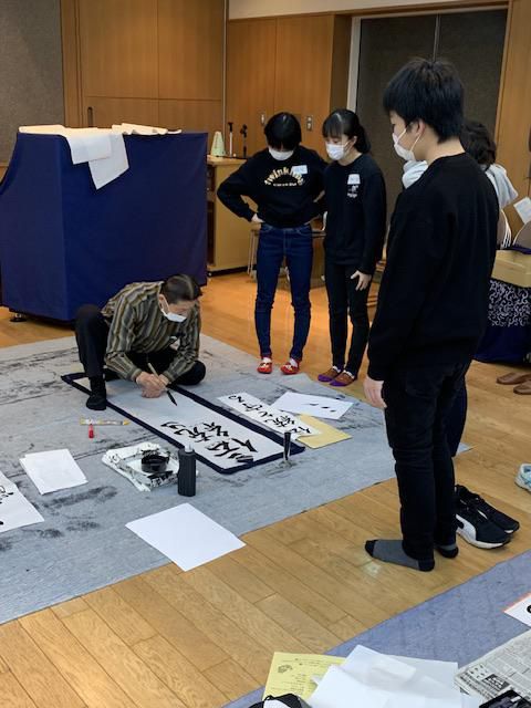 書初め練習会