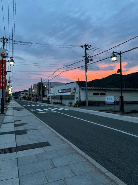 夕暮れ