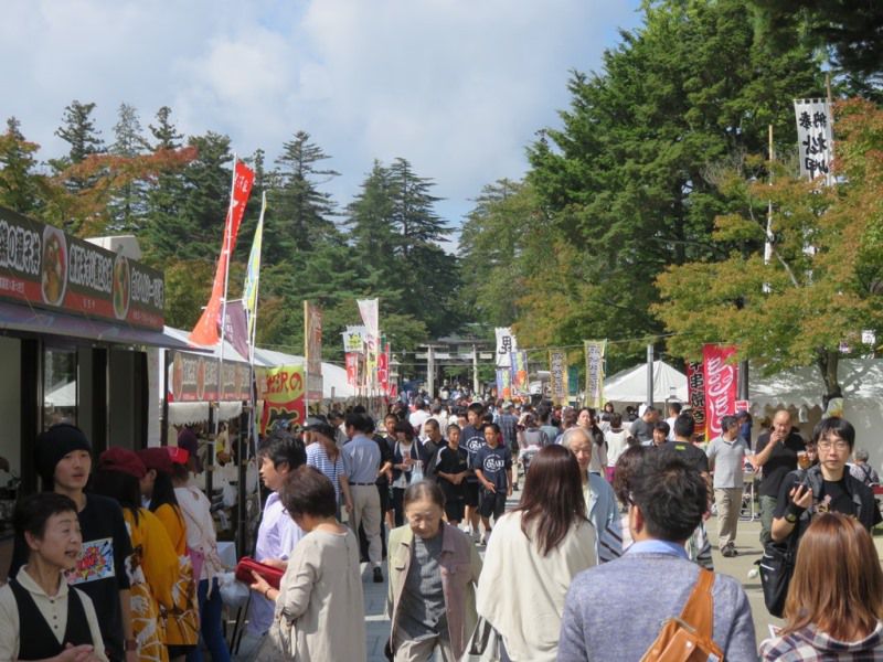 第８回なせばなる秋まつりの日程について