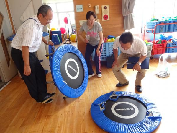 7実施園配布運動用具の点検と部品交換
