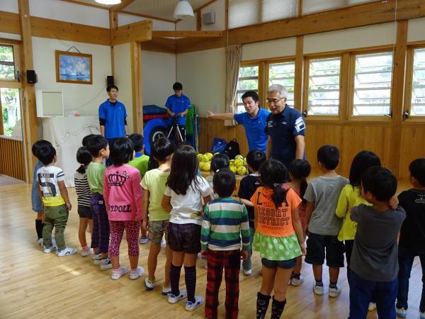今日から「投」運動を教えていただきます！