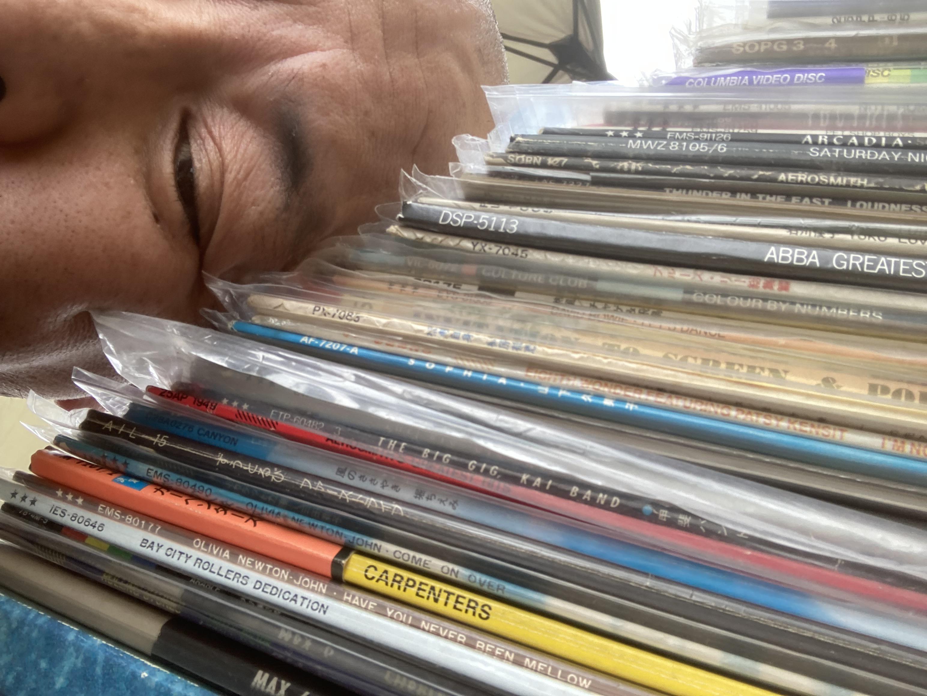 レコードフリマ、天気も快調!